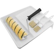 Набор DECOR «Универсальный +»: ванночка 32х35см + валик полиа.тигр 240мм + кисть 35, 50мм