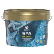 Краска полуглянцевая для помещений с постоянной влажностью «Eskaro Akzent SPA» База А 9л