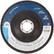 Круг лепестковый торцевой Toolberg 125х22мм Р120
