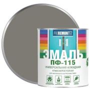 Эмаль ПФ-115 PROREMONTT Серый 0,9кг