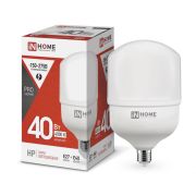 Лампа светодиодная LED-HP-PRO 40Вт 230В Е27 с адаптером E40 4000К 3800Лм IN HOME
