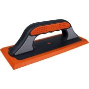 Терка фуговальная DECOR, 3К, 260х100мм, мягкая оранжевая резина, для цементных затирок