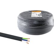 Кабель ВВГ-П нг(А)-LS 3х6 ок(N, PE)-0,66 ГОСТ (100м) TDM