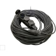 Удлинитель-шнур силовой каучук УШз16-103 IP44 3 гнезда с/з, 30м КГ 3х1,5 TDM