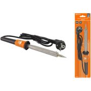 Паяльник ПЭК-84 84 Вт, 230В, керам. ТЭН, долговечное жало, с/з, прорезин. ручка, «Алмаз» TDM