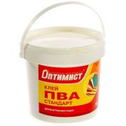 Клей ПВА «Оптимист» Стандарт К501 для внутренних работ 1 кг