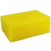 Губка DECOR для очищения плитки от остатков затирки, грубый поролон 160х110х60 мм